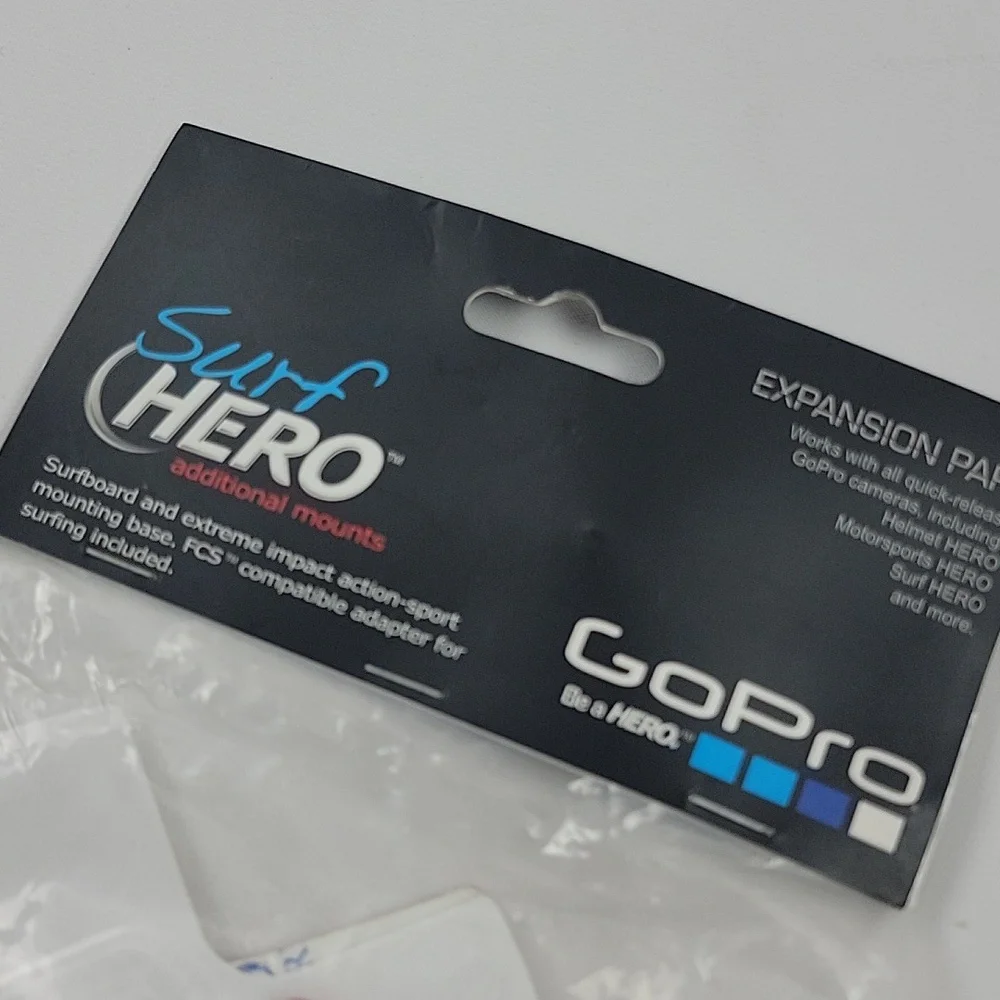 GoPro Surf HERO Expansion Mounts - White and Black